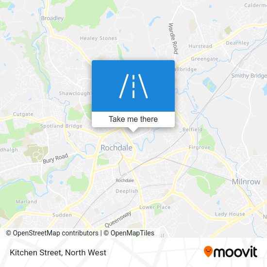 Kitchen Street map