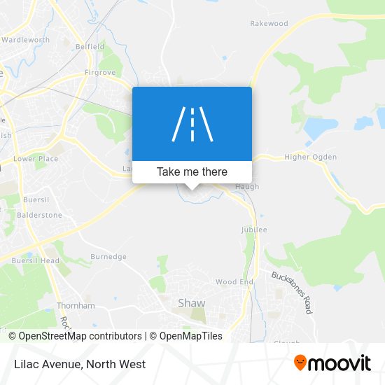 Lilac Avenue map