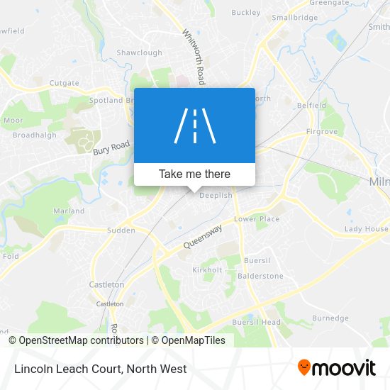 Lincoln Leach Court map
