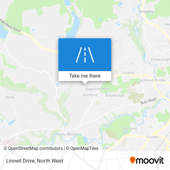 Linnell Drive map