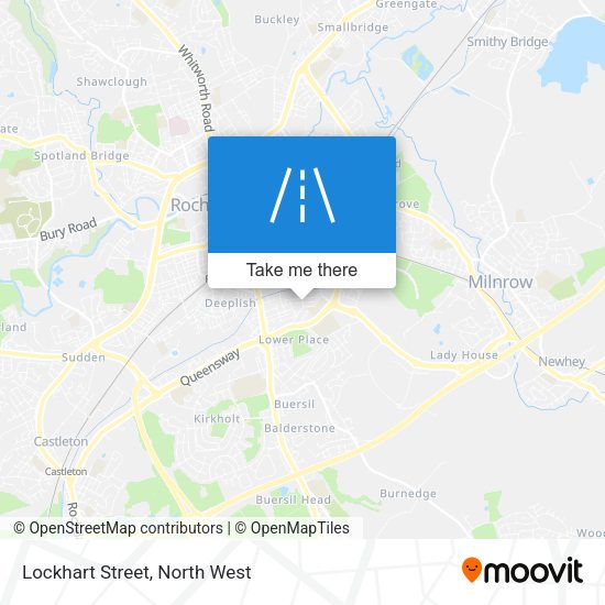 Lockhart Street map