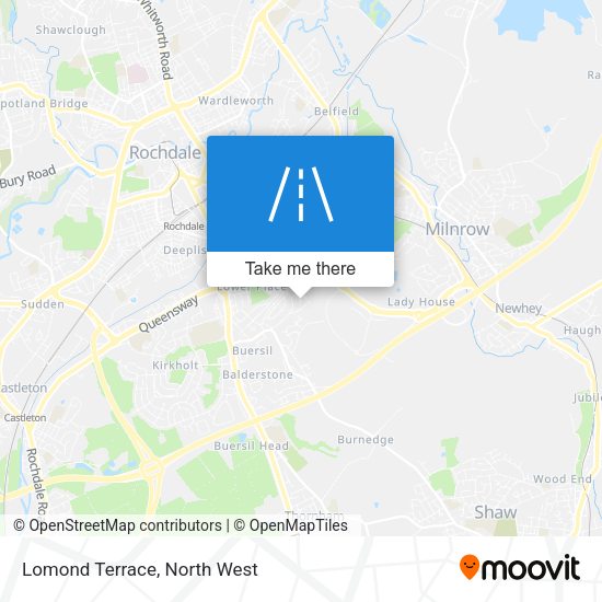 Lomond Terrace map