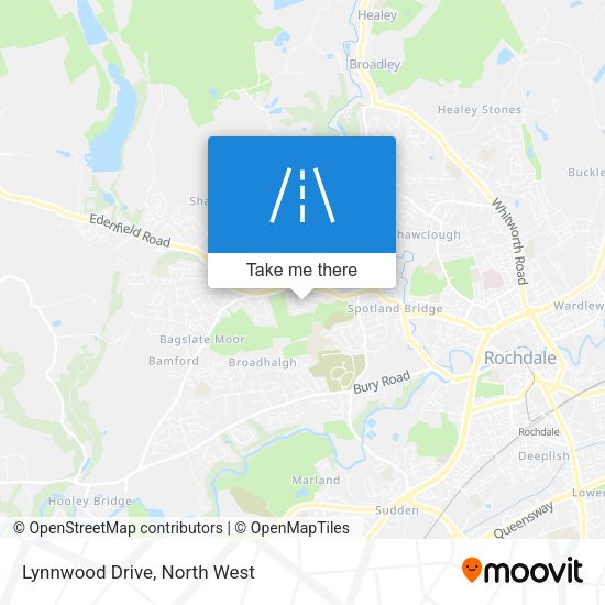 Lynnwood Drive map