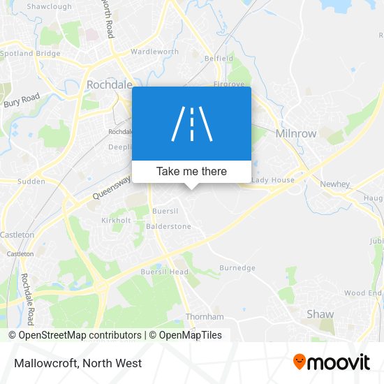 Mallowcroft map