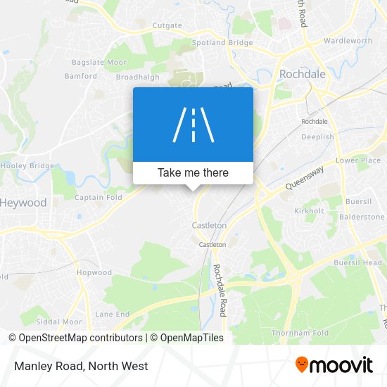 Manley Road map