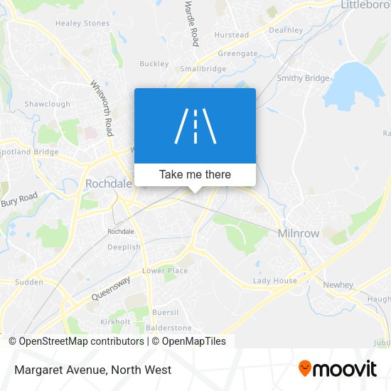 Margaret Avenue map