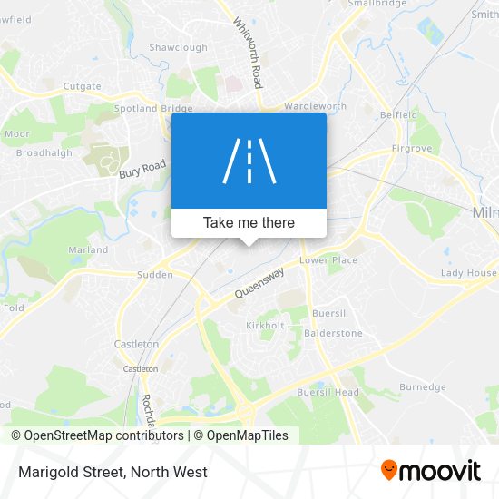 Marigold Street map