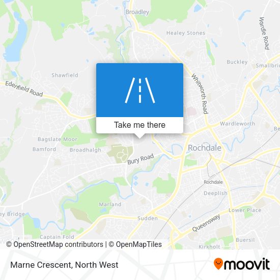 Marne Crescent map