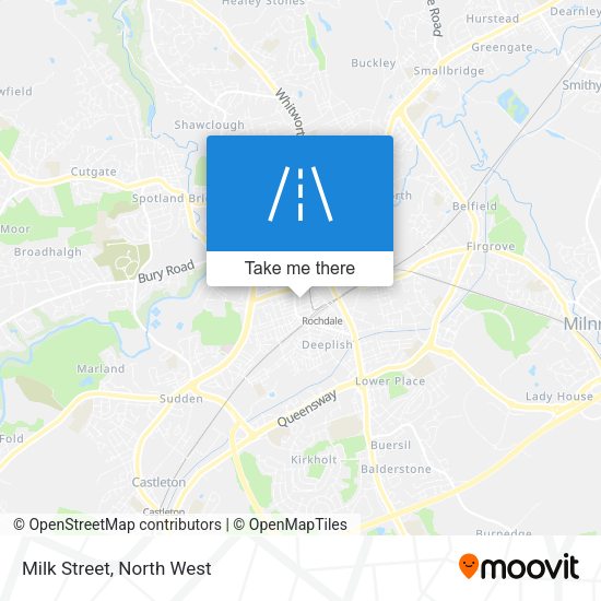 Milk Street map
