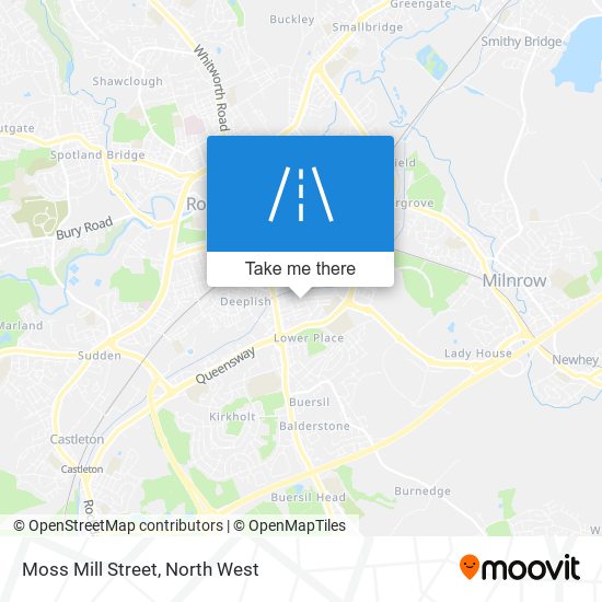 Moss Mill Street map