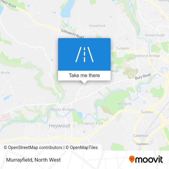 Murrayfield map