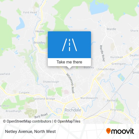 Netley Avenue map