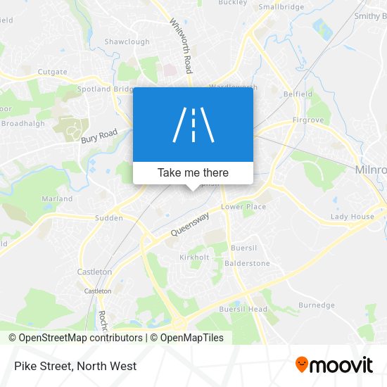 Pike Street map