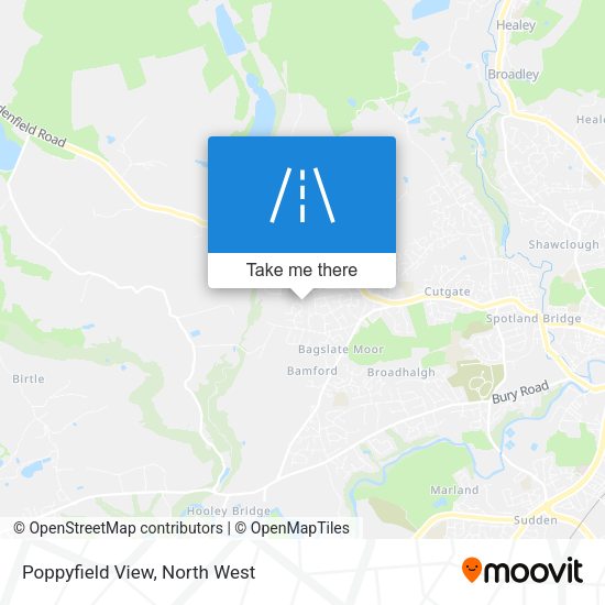 Poppyfield View map
