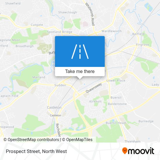 Prospect Street map