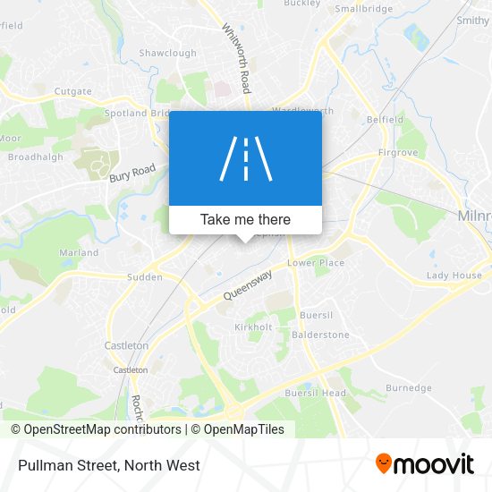 Pullman Street map
