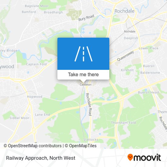 Railway Approach map