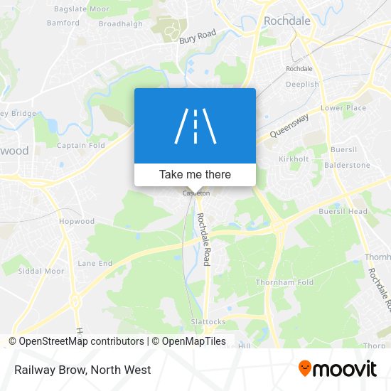 Railway Brow map