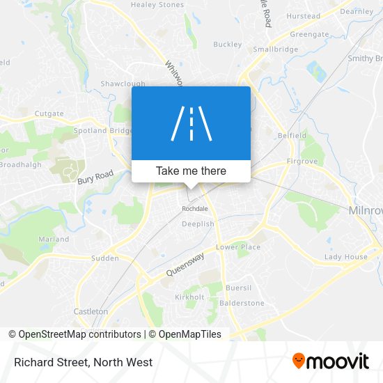 Richard Street map