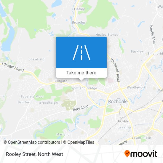 Rooley Street map
