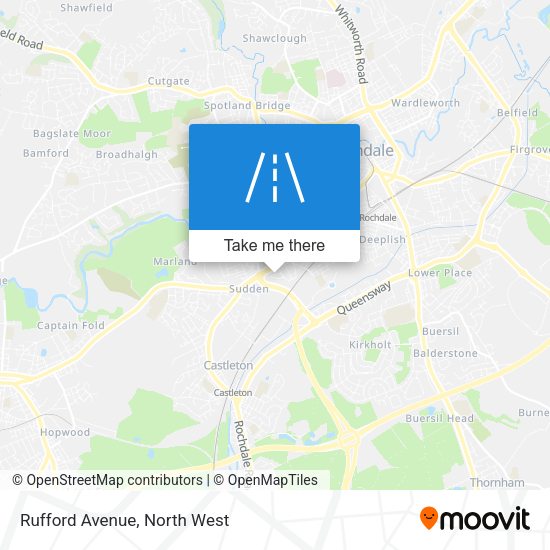 Rufford Avenue map