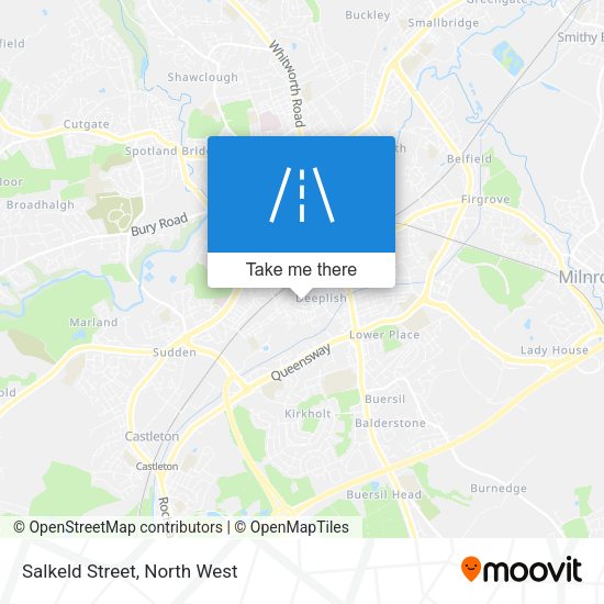 Salkeld Street map