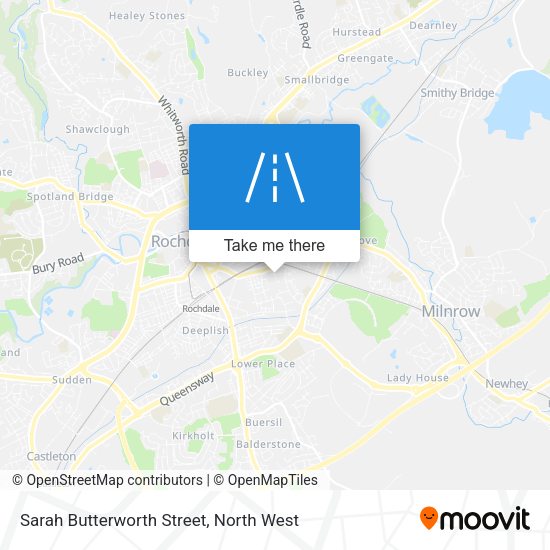 Sarah Butterworth Street map