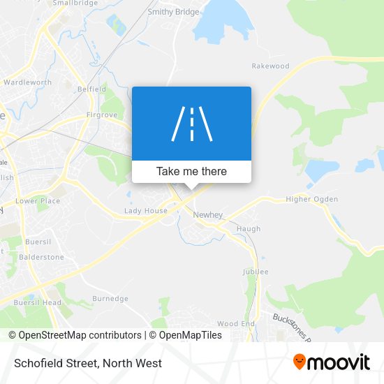 Schofield Street map