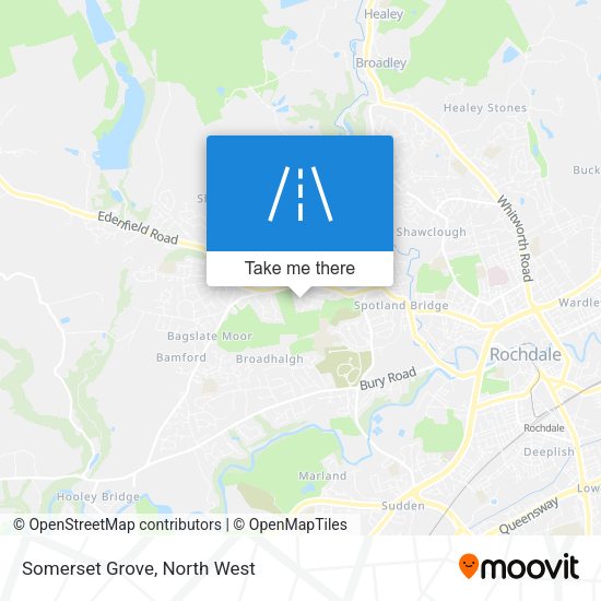 Somerset Grove map