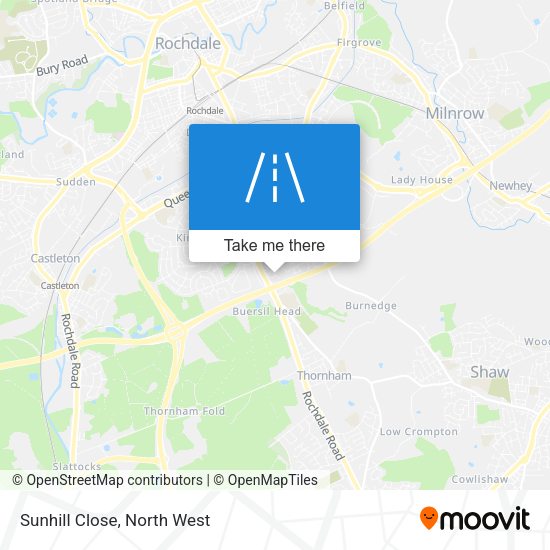 Sunhill Close map
