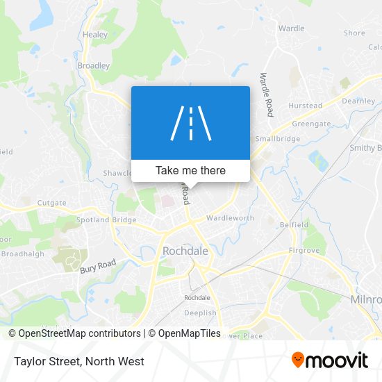 Taylor Street map
