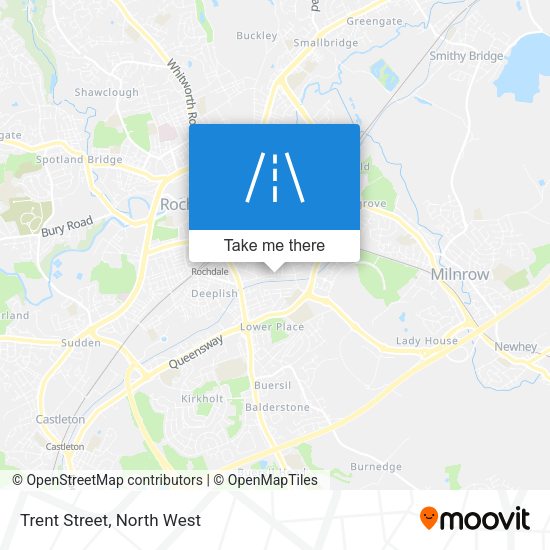 Trent Street map