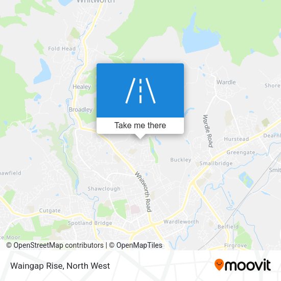 Waingap Rise map