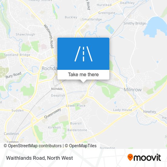Waithlands Road map