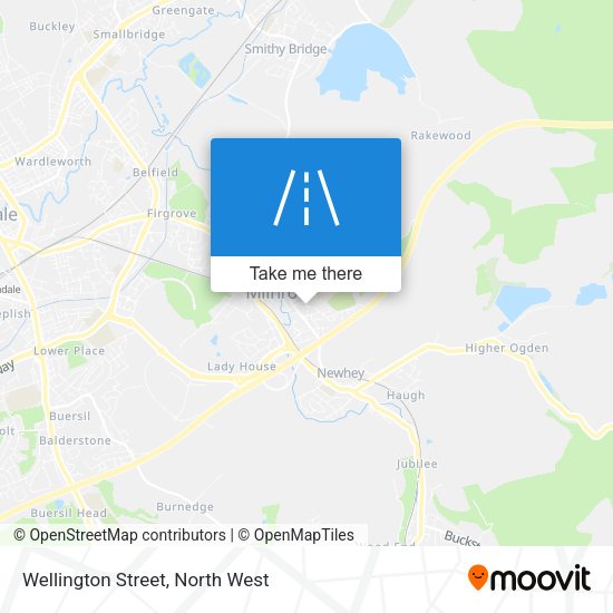 Wellington Street map