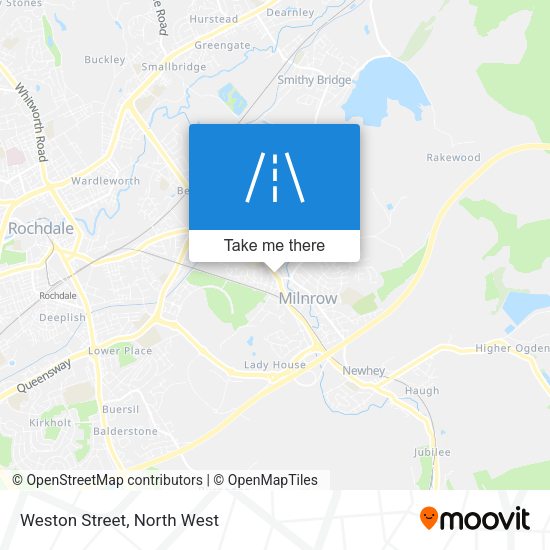 Weston Street map