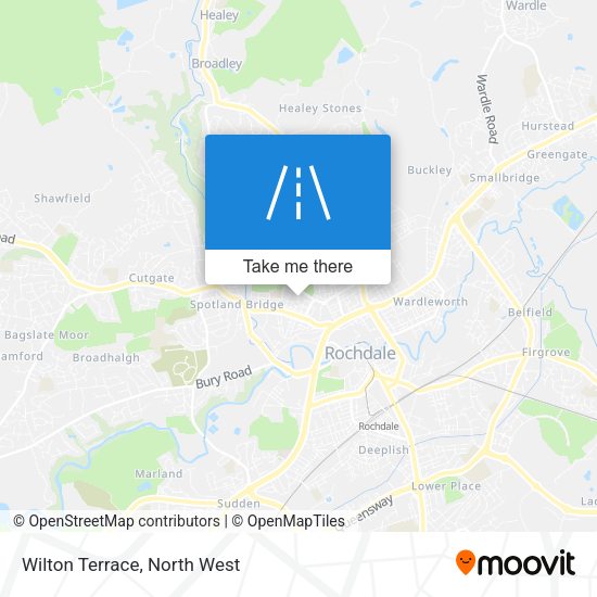 Wilton Terrace map
