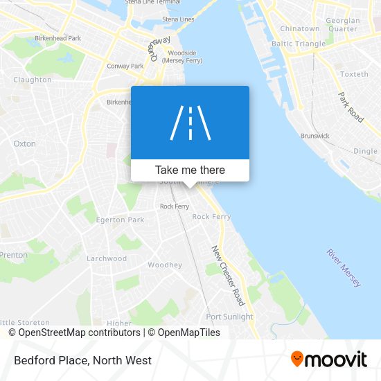 Bedford Place map