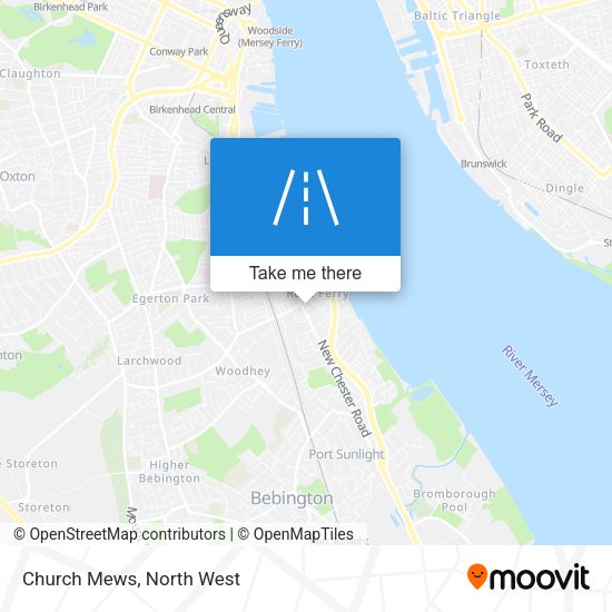 Church Mews map