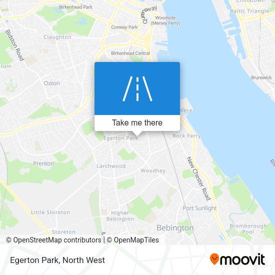 Egerton Park map