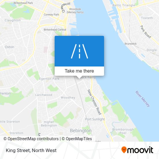 King Street map