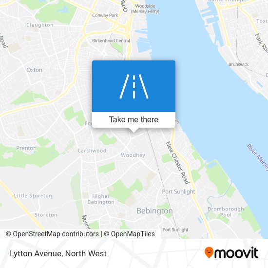 Lytton Avenue map