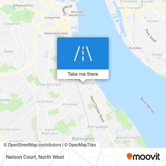 Nelson Court map