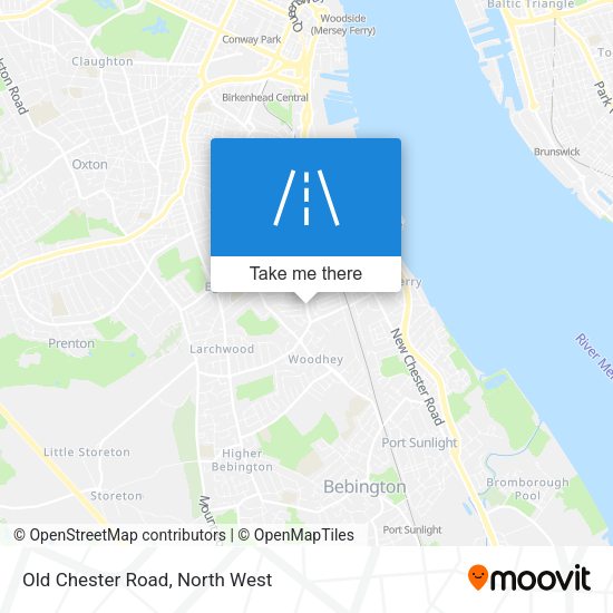Old Chester Road map