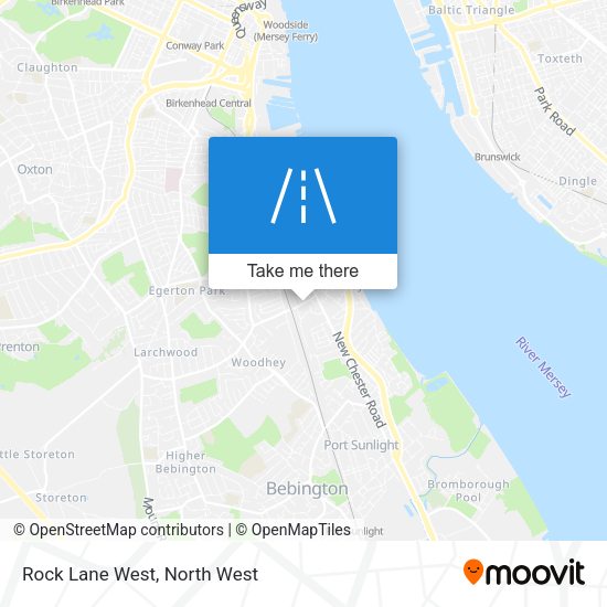 Rock Lane West map
