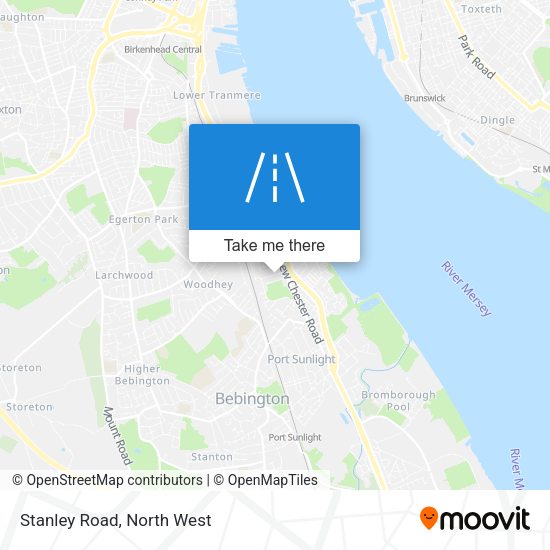 Stanley Road map