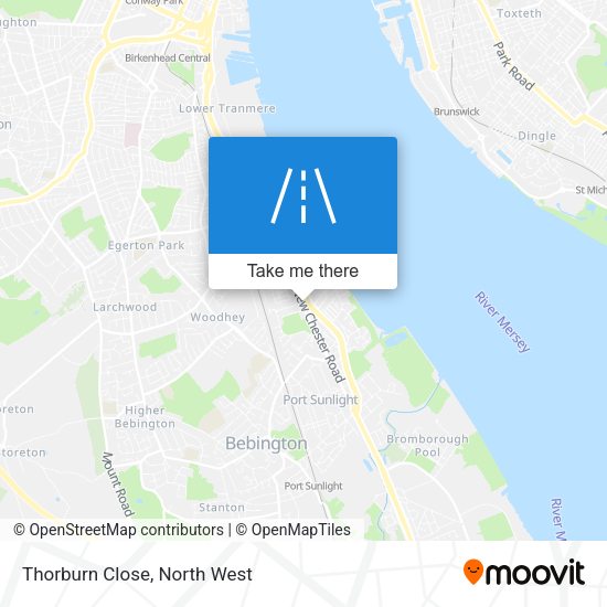 Thorburn Close map