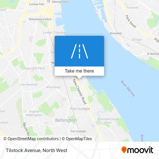 Tilstock Avenue map