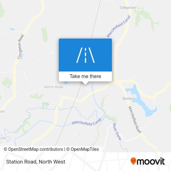 Station Road map