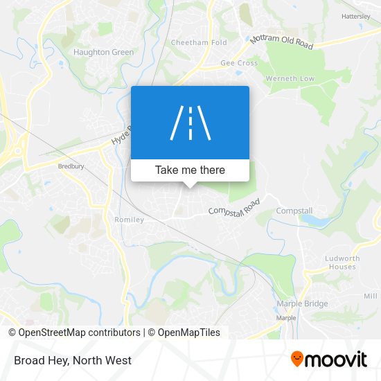 Broad Hey map